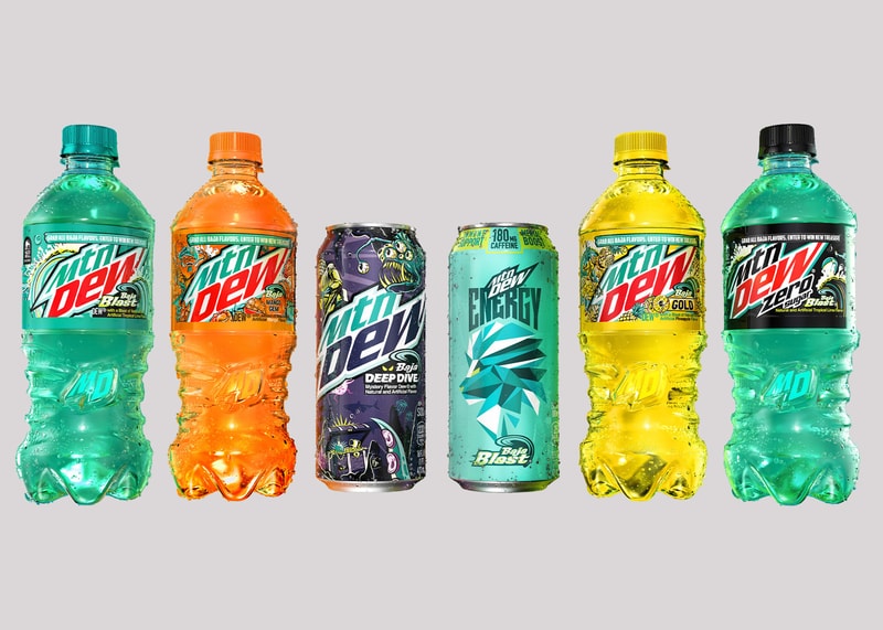 MTN DEW Renews the Baja Blast Flavor Hypebeast