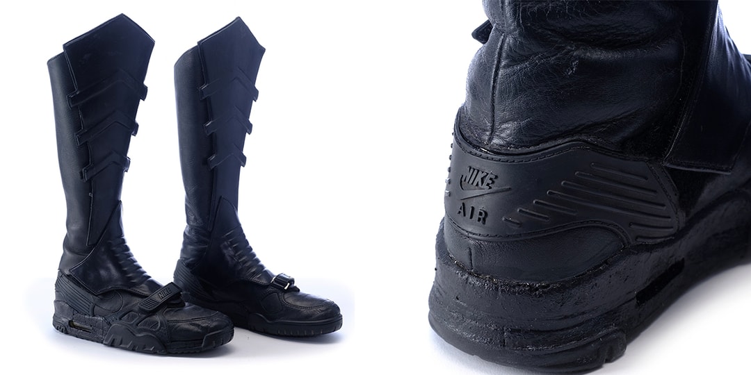 Изготовленные на заказ ботинки Nike Air Trainer Bat, которые носил Майкл Китон в фильме «Бэтмен», теперь выставлены на продажу