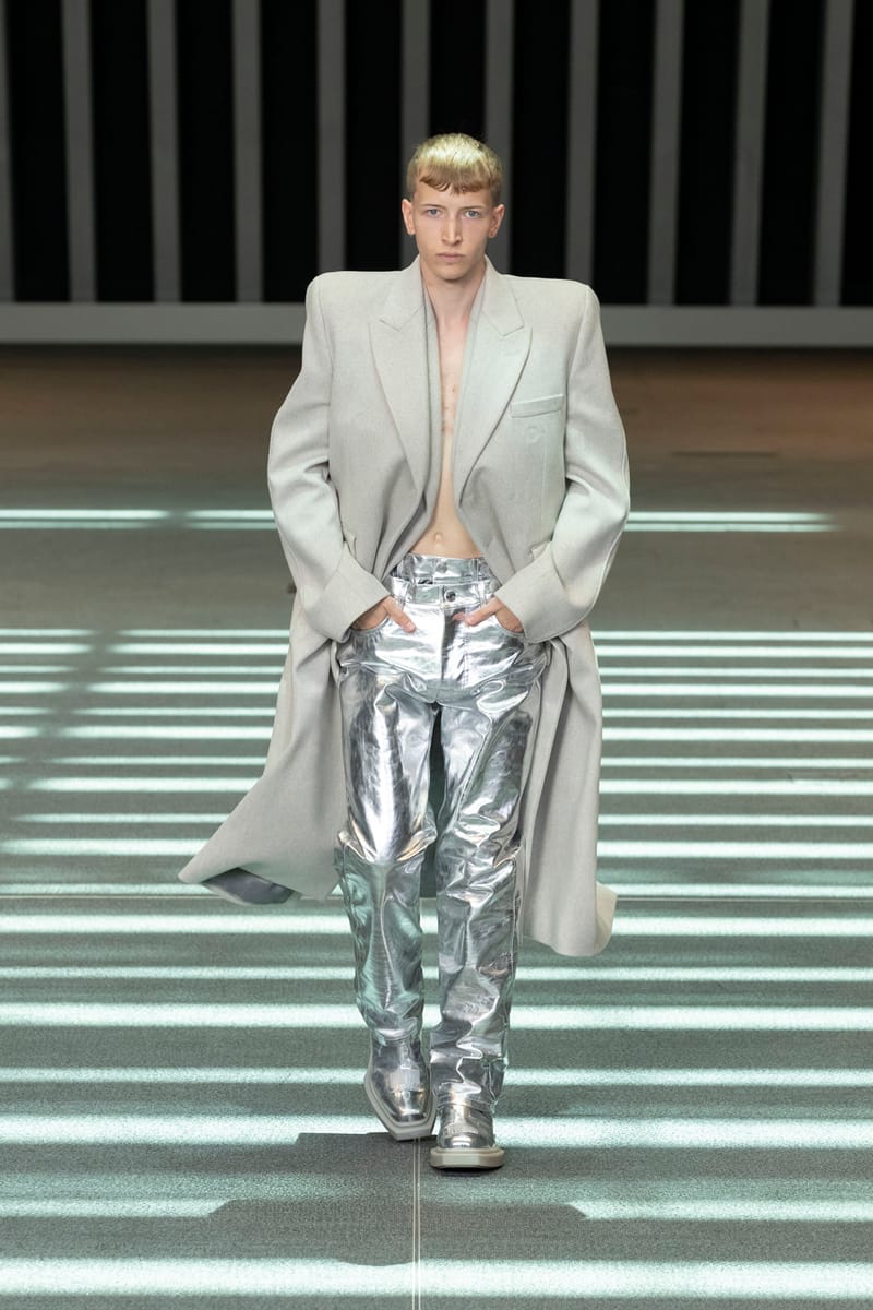 VTMNTS 22FW Western Boots. VTMNTS square-toe Leather Cowboy Boots