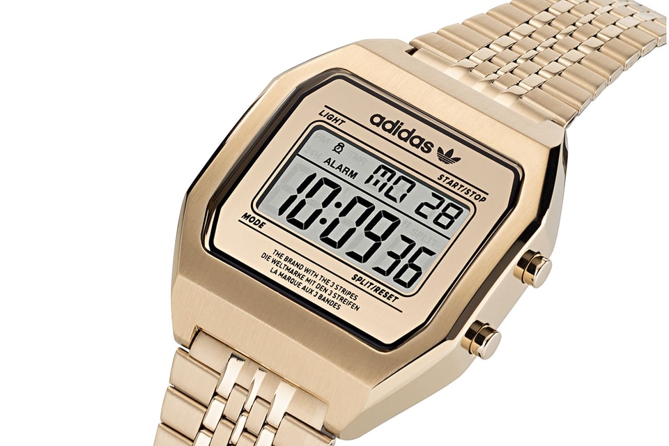 how to set adidas digital watch