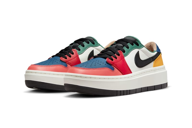 Jordan 1 multicolor on on sale feet