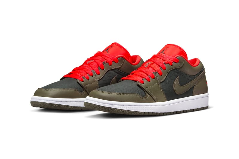 Olive green cheap and black 1s