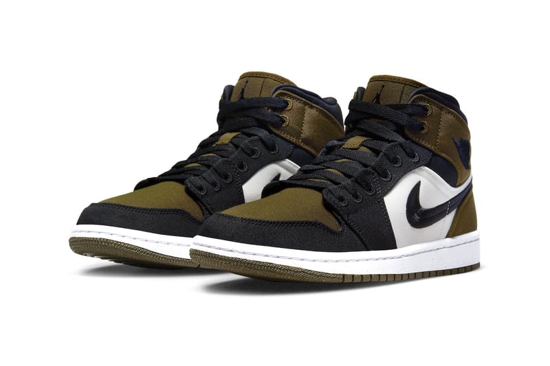 Air jordan 1 cheap high zip military green