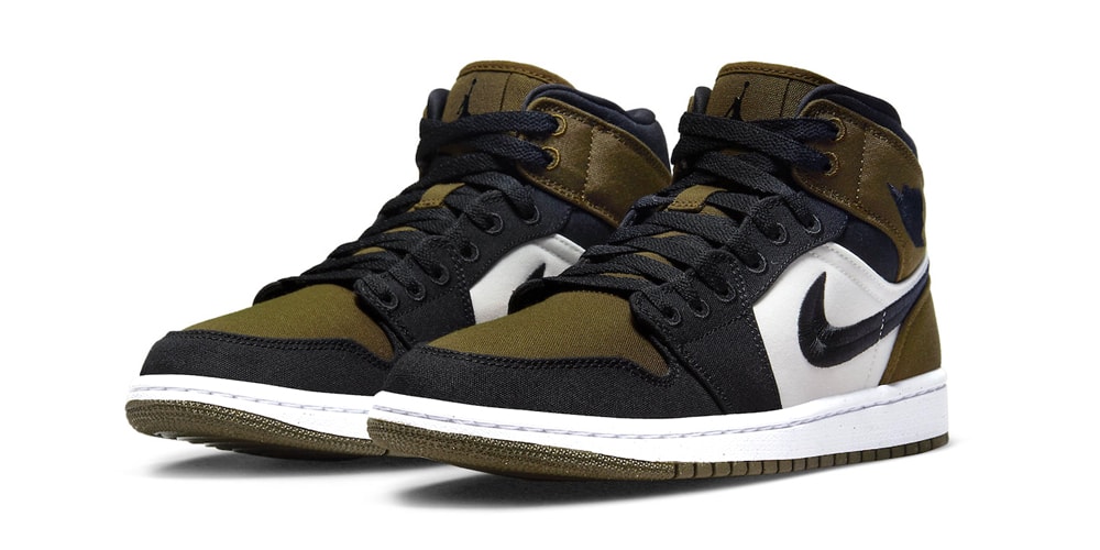 Air Jordan 1 Mid “Olive Toe” Release Info Hypebeast