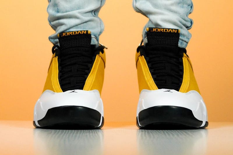 Jordan 14 clearance yellow release date