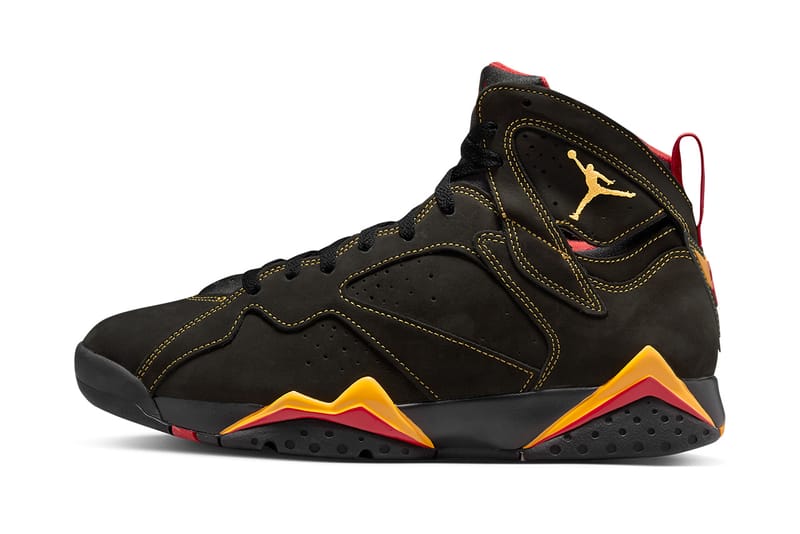 Jordan 7 shop black yellow red