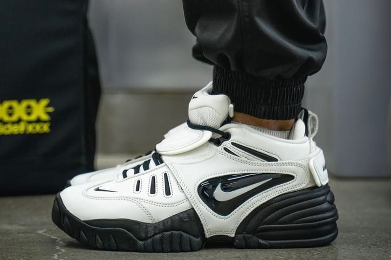 AMBUSH x Nike Air Adjust Force White/Black On-Foot Look | Hypebeast