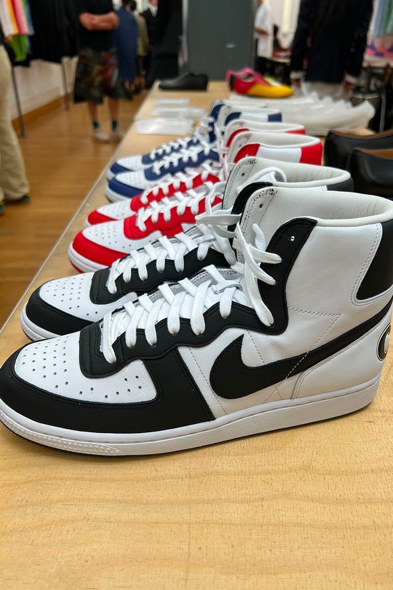 COMME des GAR ONS Homme Plus x Nike Terminator High First Look