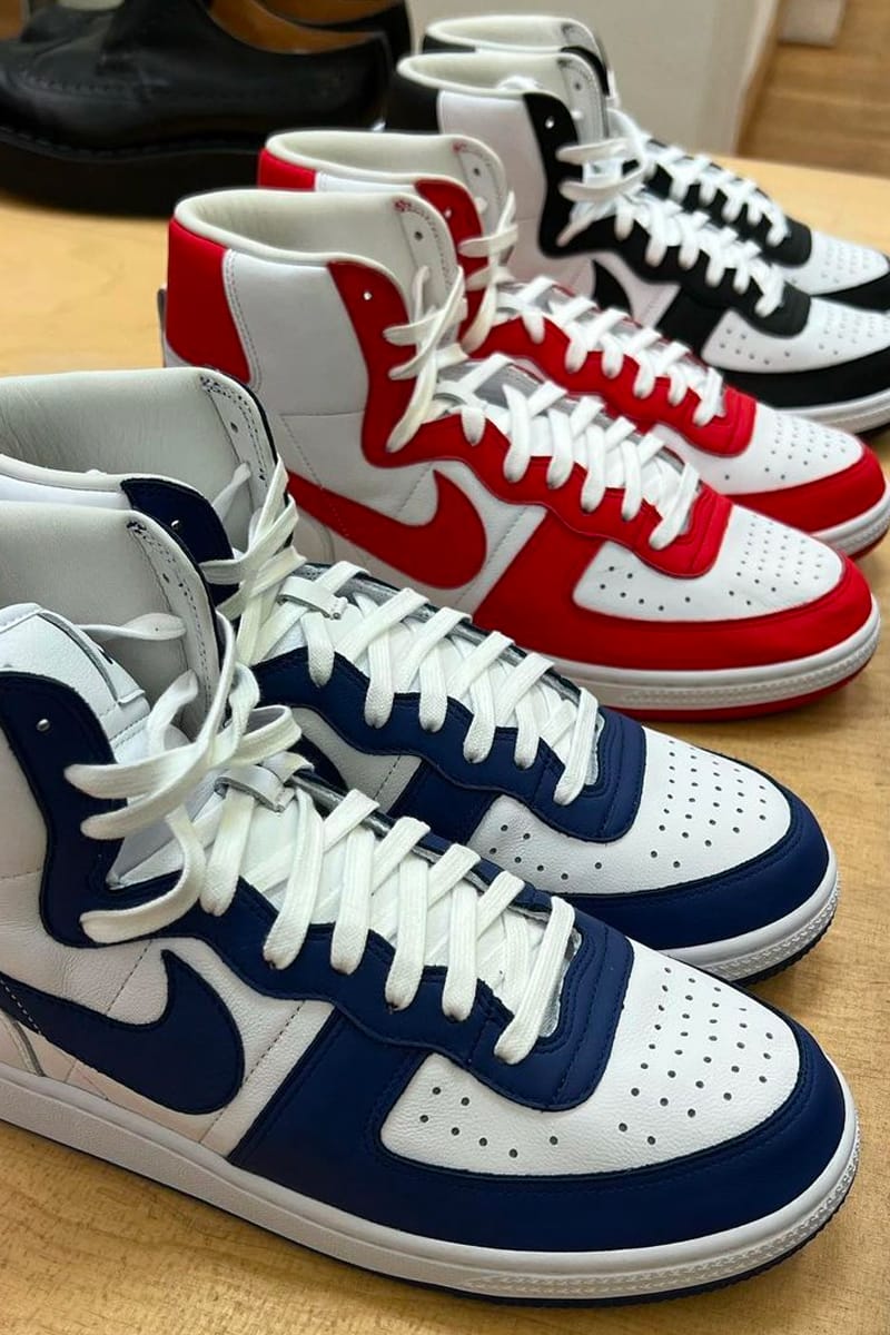 COMME des GARÇONS Homme Plus x Nike Terminator High First Look ...