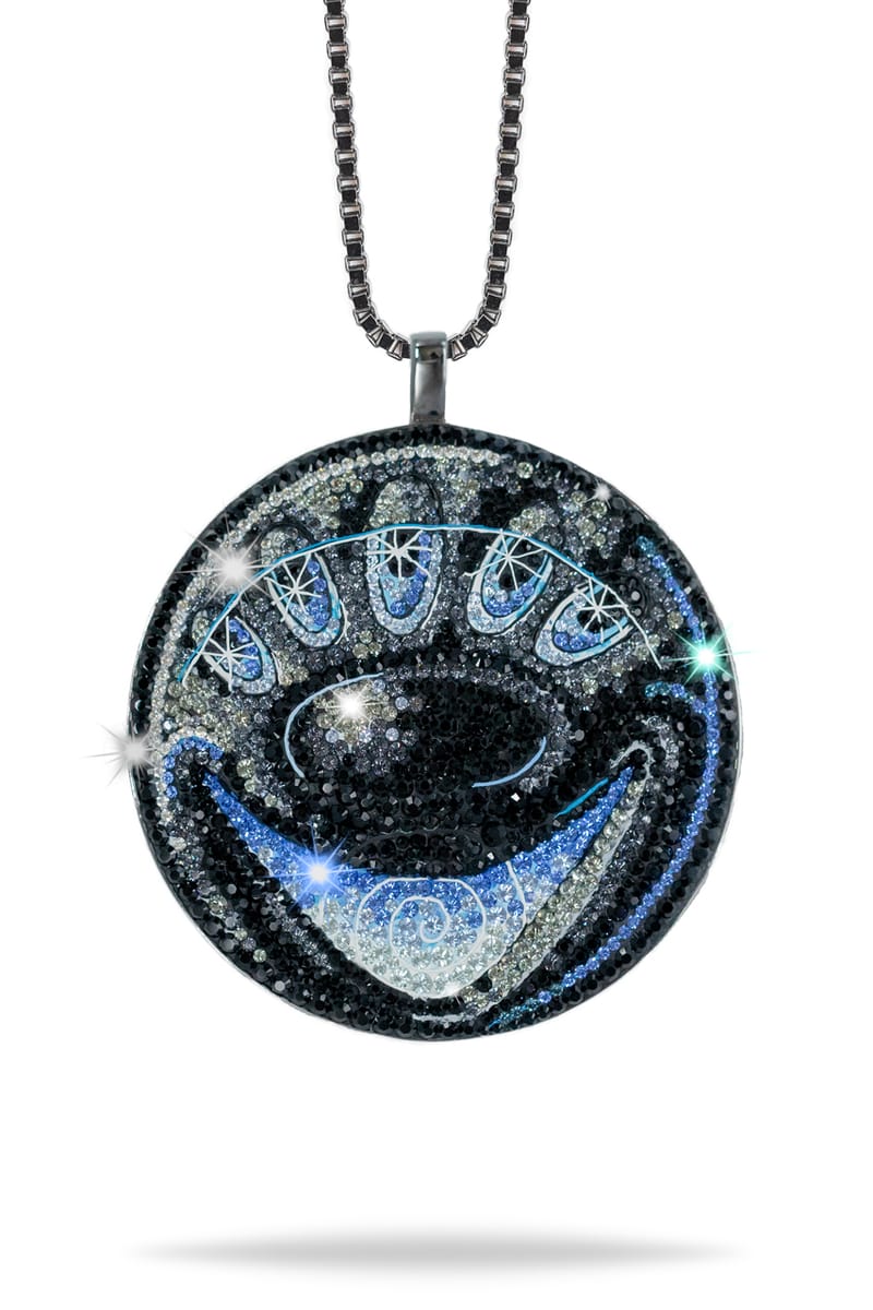 Dan Life x Kenny Scharf Tondo Diamond Pendant Art | Hypebeast
