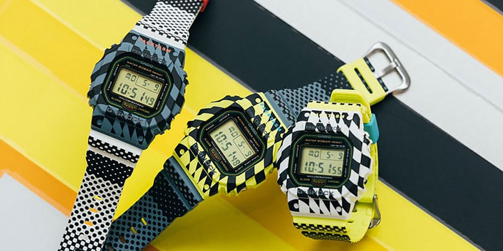 FACETASM x My G-SHOCK предлагают три взаимозаменяемые часы