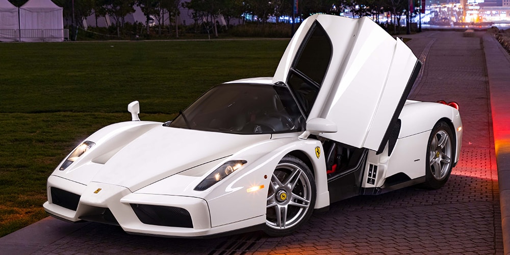 Уникальный Ferrari Enzo «Bianco Avus» выставят на аукцион только на одну ночь