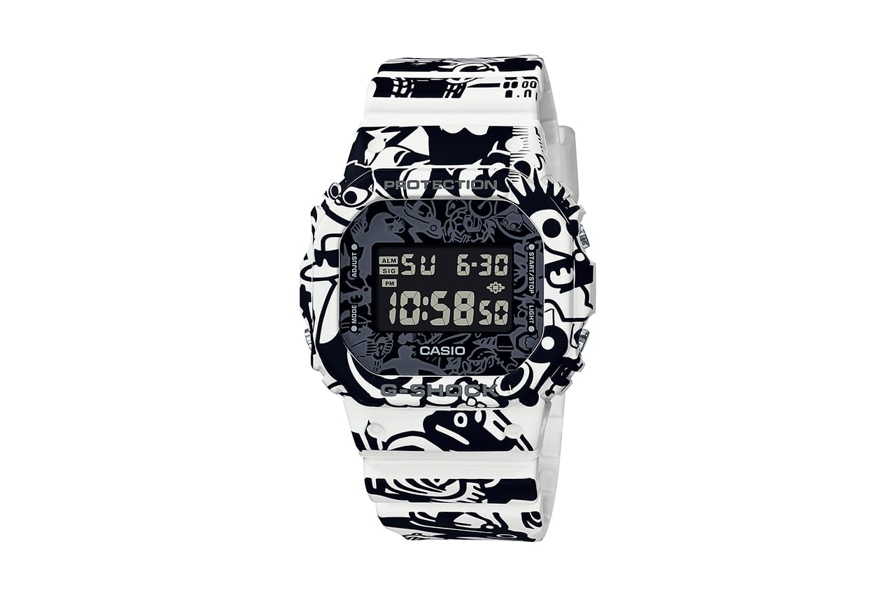 G-SHOCK Revives Caseback Characters For Camouflage DW-5600 | HYPEBEAST
