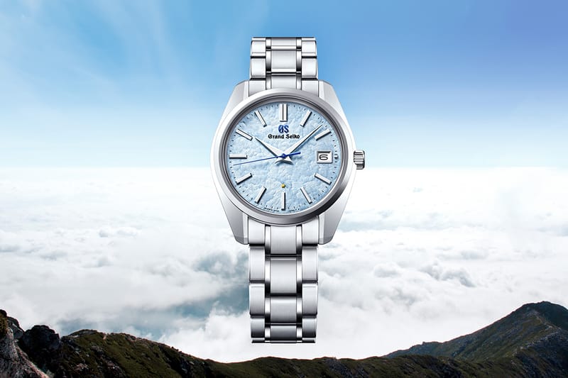 Grand Seiko Drops Powder Blue Sea of Clouds Anniversary Grand Seiko Drops Powder Blue Sea of Clouds Anniversary