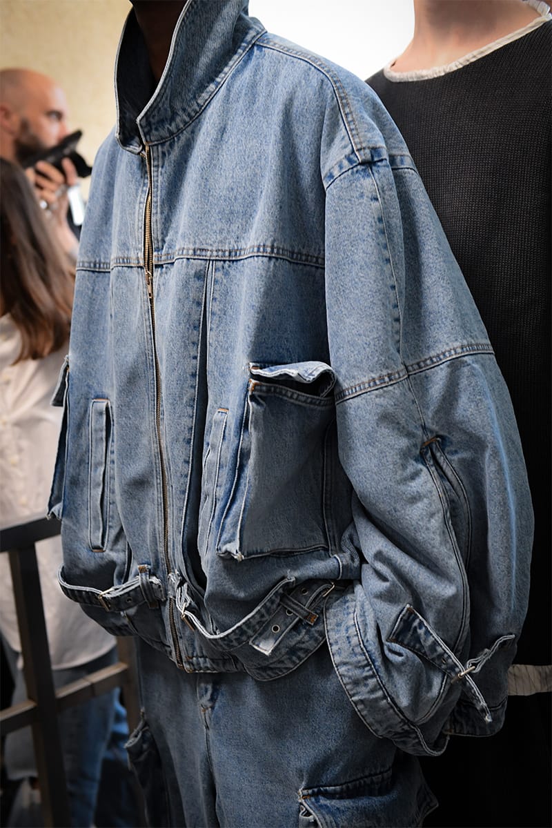 HED MAYNER 23SS oversize denim jacket XS