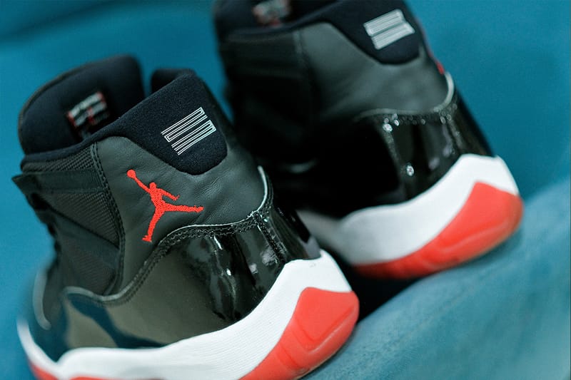 Jordan 11 clearance bred sole