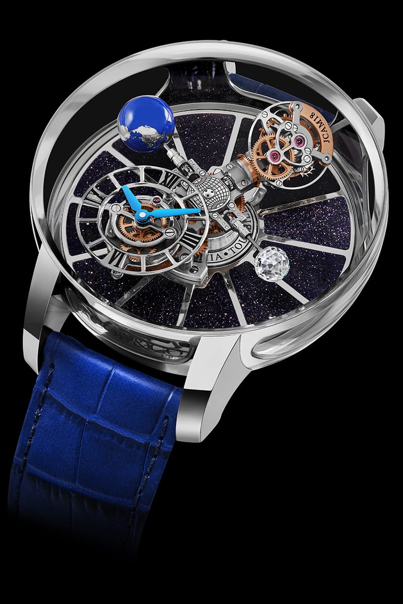 Jacob Co. Astronomia Bucherer BLUE Visits International Space