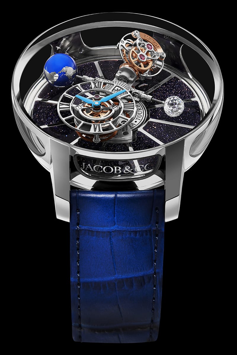 Jacob Co. Astronomia Bucherer BLUE Visits International Space