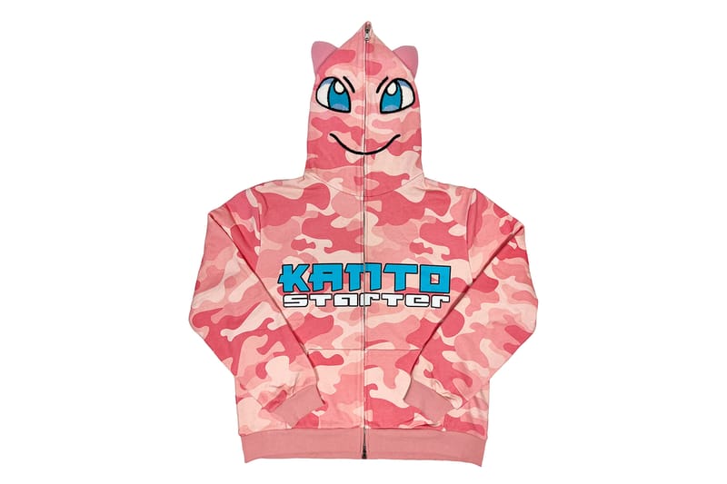 Mew Kanto Starter Pokemon Hoodie fashion full zip (limited)