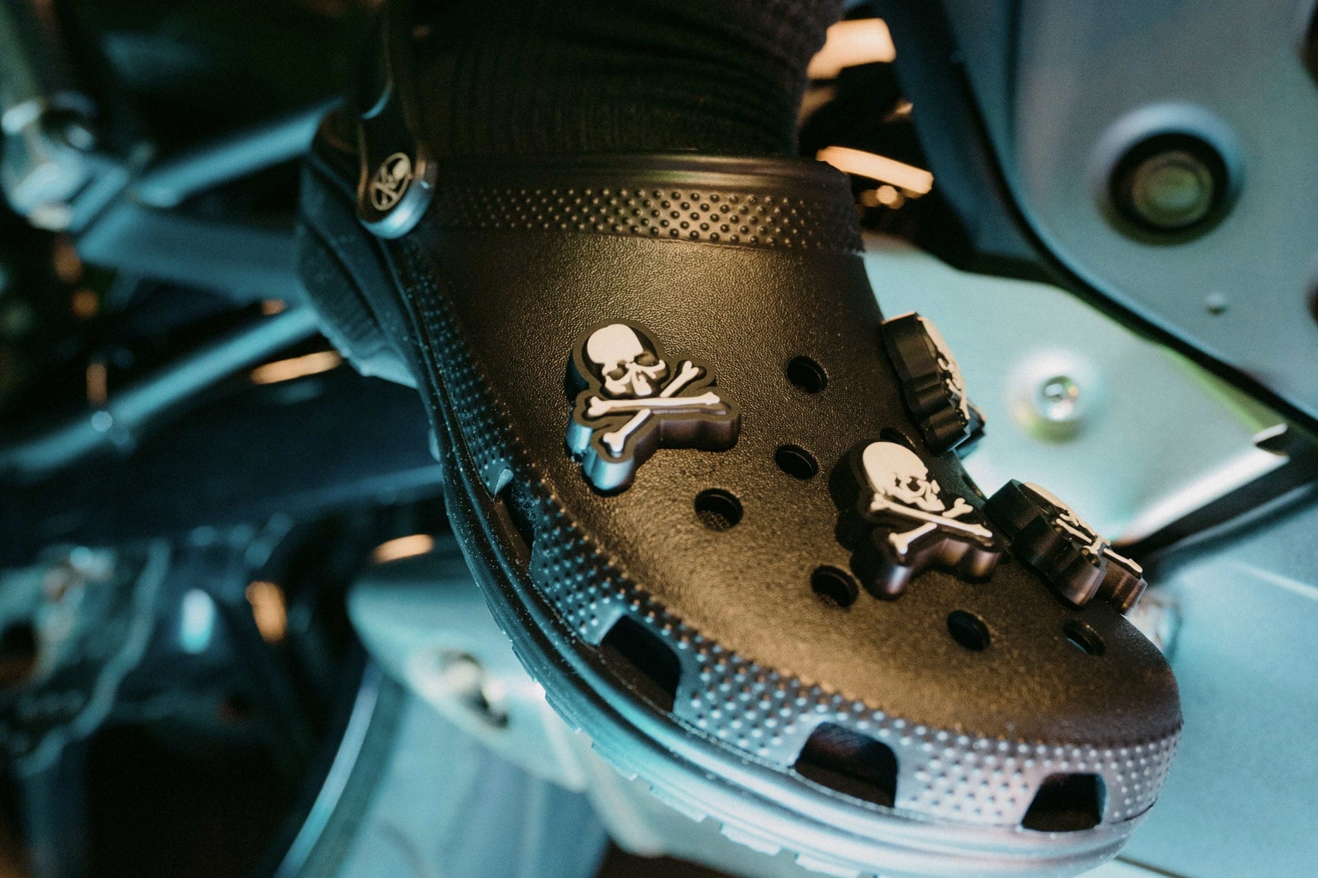 Mastermind Japan and Crocs Link for Cyberpunk Clogs | Hypebeast