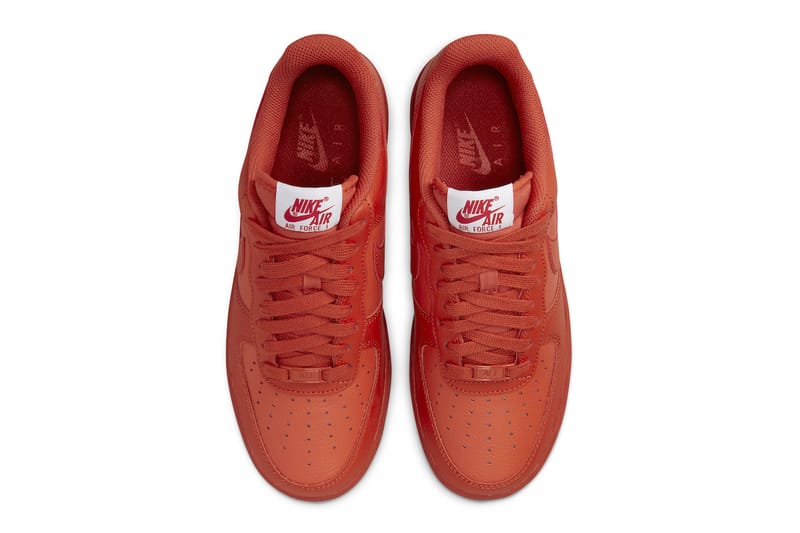 Nike air force shop 1 neon orange eyeshadow