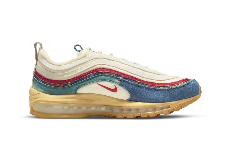 Nike Air Max 97 "Coconut Milk Fossil" Official Look Hypebeast