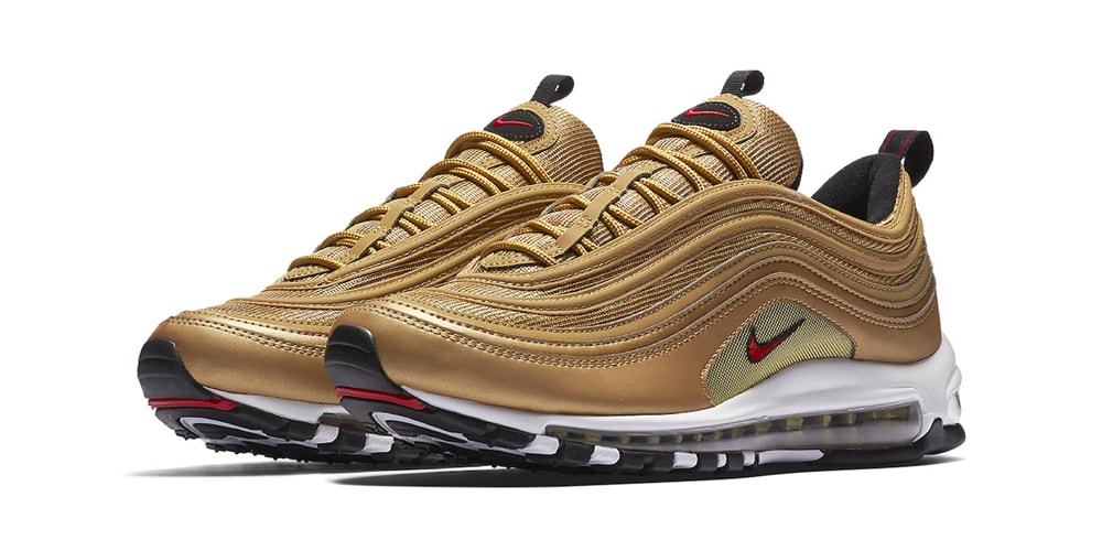 Nike Air Max 97 «Gold Bullet» собираются перевыпустить