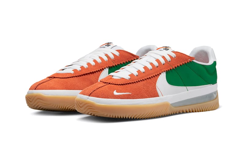 nike orange green