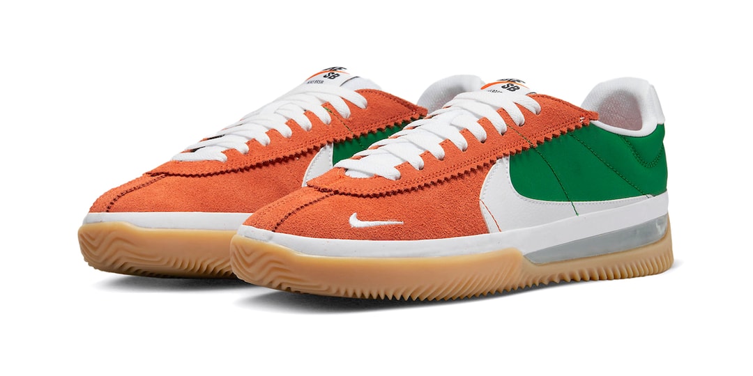 Nike представляет свой BRSB в новой оранжево-зеленой цветовой гамме