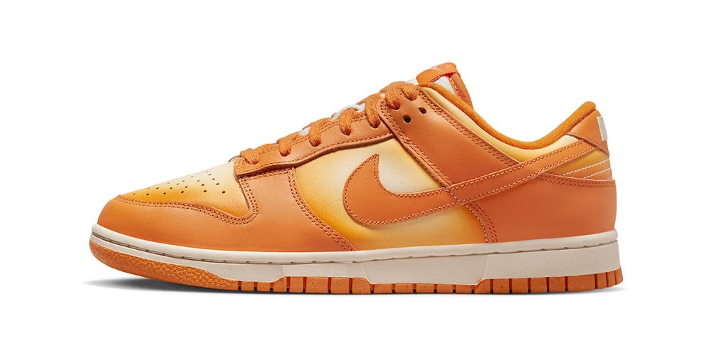 Nike Dunk Low появится в цвете «Magma Orange»