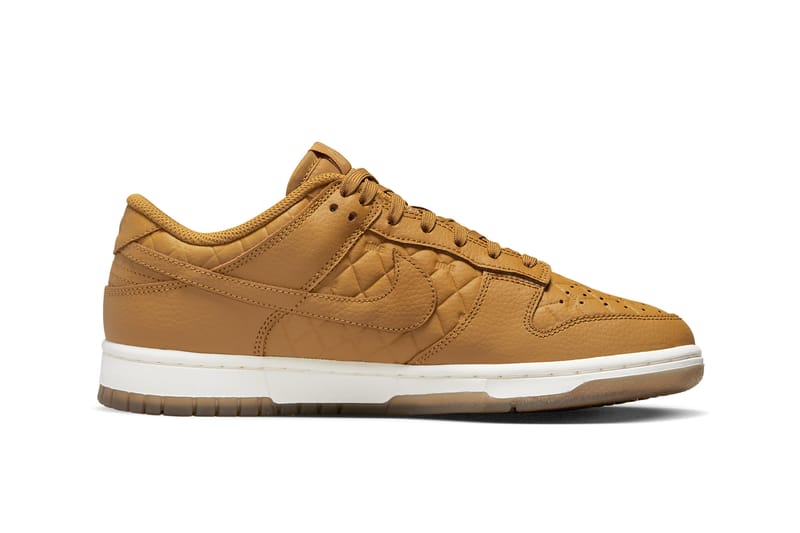 tan and beige cover this fall-ready nike dunk low