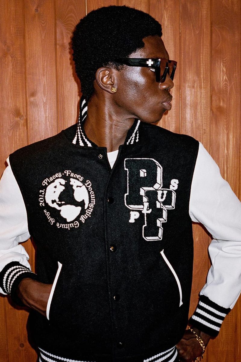 Hypebeast shop varsity jacket