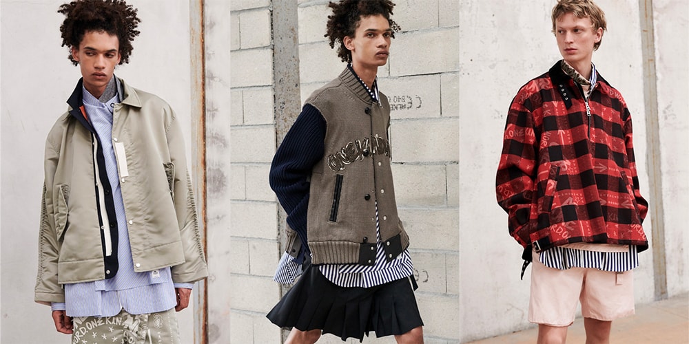 Коллекция sacai весна-лето 23 необычна, аутентична и оригинальна
