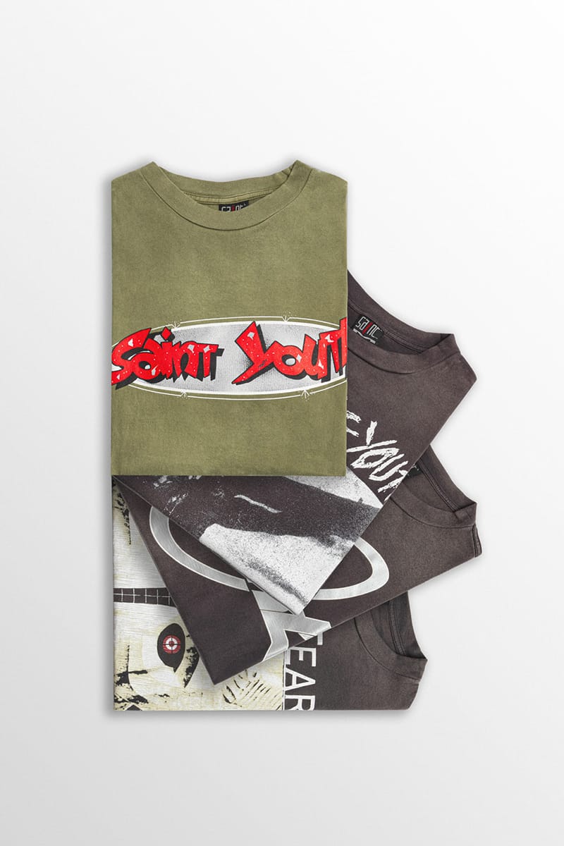 SAINT M ×××××× Graphic T-shirts HBX Release | Hypebeast