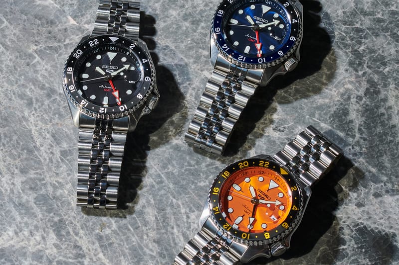 Seiko Unveils Latest SKX Sports Style GMT Watches Hypebeast