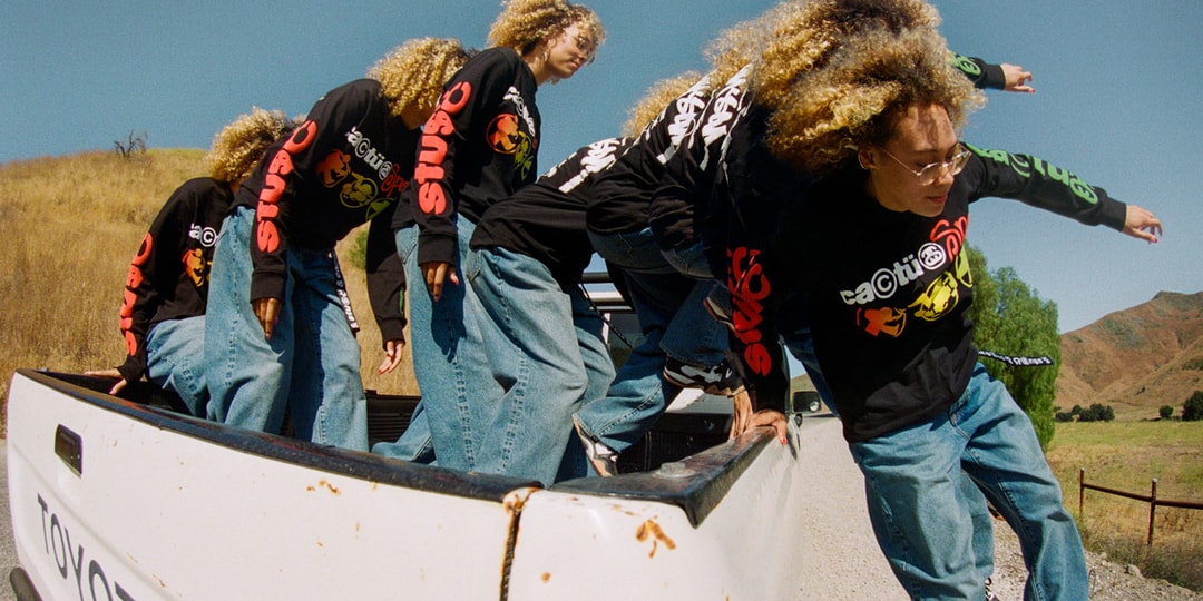 Stüssy сотрудничает с блошиным рынком кактусов и выпускает призматическую летнюю капсулу