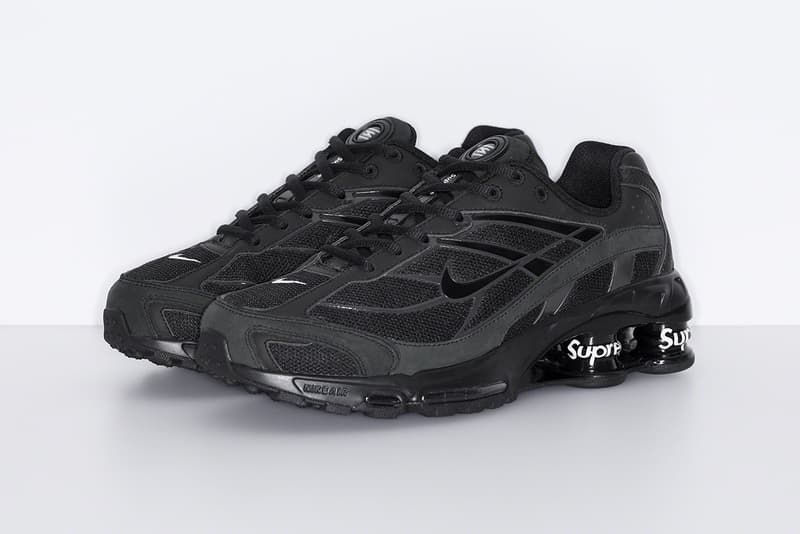 Nike e Supreme revelam colaboração usando icônico Nike Shox '4 Molas ...
