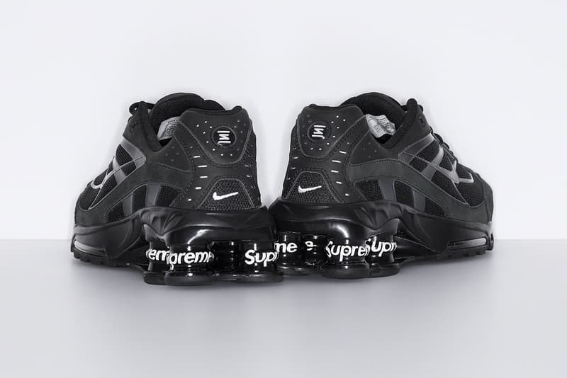 Nike e Supreme revelam colaboração usando icônico Nike Shox '4 Molas ...