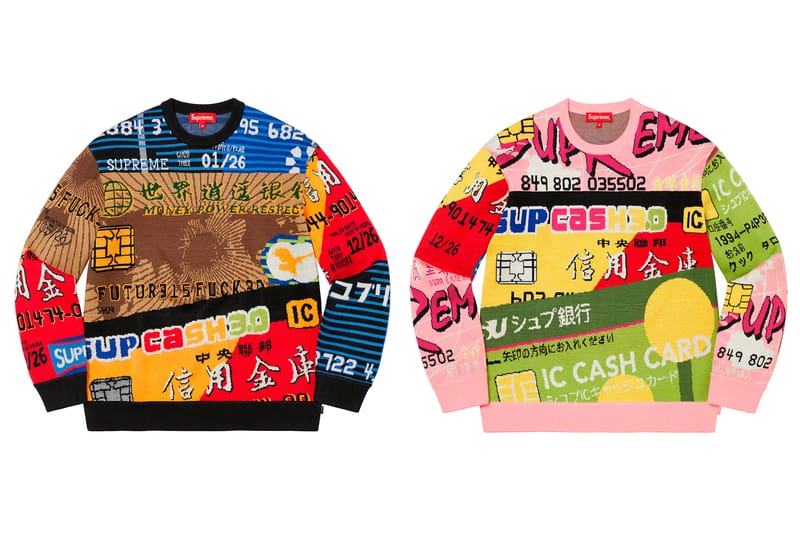 新品未使用タグ付き Supreme Credit Cards Shirt