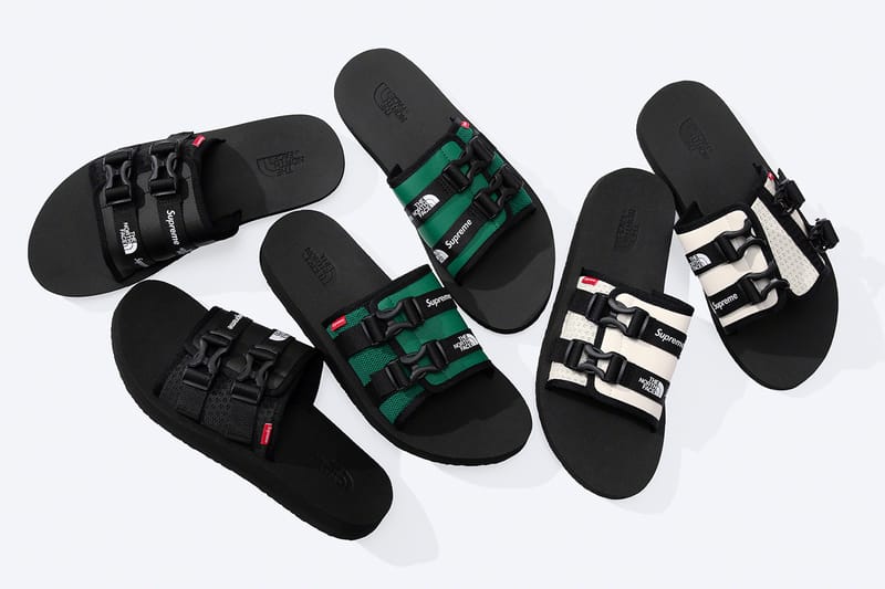 Supreme north face slippers new arrivals