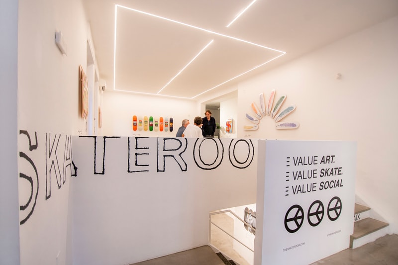 The Skateroom .Sept Showroom Art Exhibition Milan IT Hypebeast