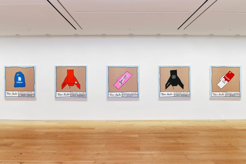 Tom Sachs: Rocket Factory Paintings Thaddaeus Ropac | Hypebeast