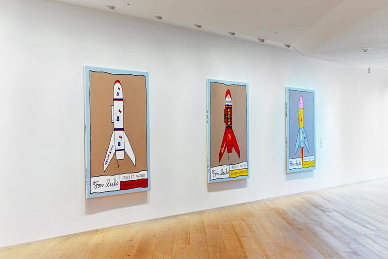 Tom Sachs: Rocket Factory Paintings Thaddaeus Ropac | Hypebeast