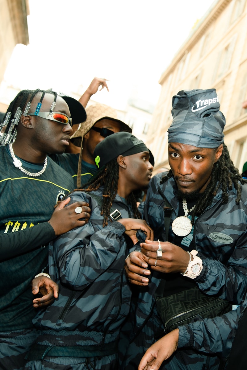Trapstar We Outside Paris PopUp Store Event Hypebeast