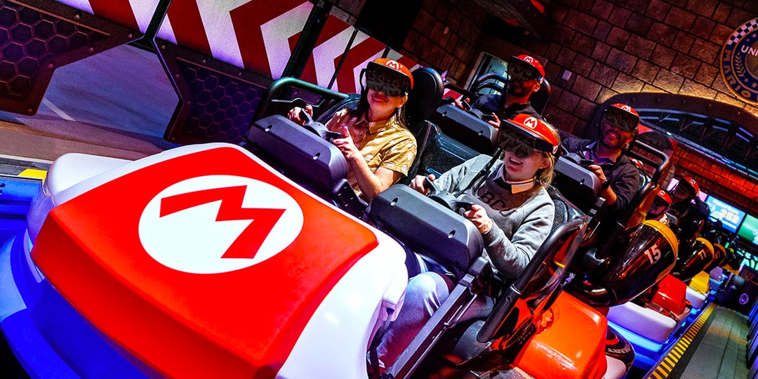 First Look 'Mario Kart'-Themed Attraction Universal Studios Hollywood ...