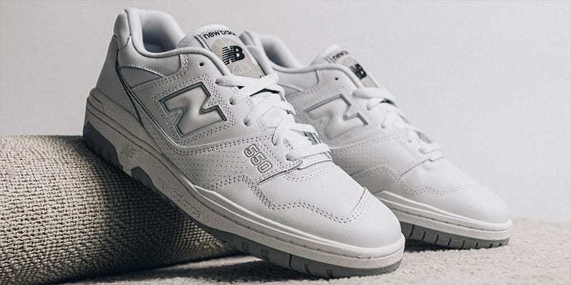 New Balance 550 White Gray Restock | Hypebeast