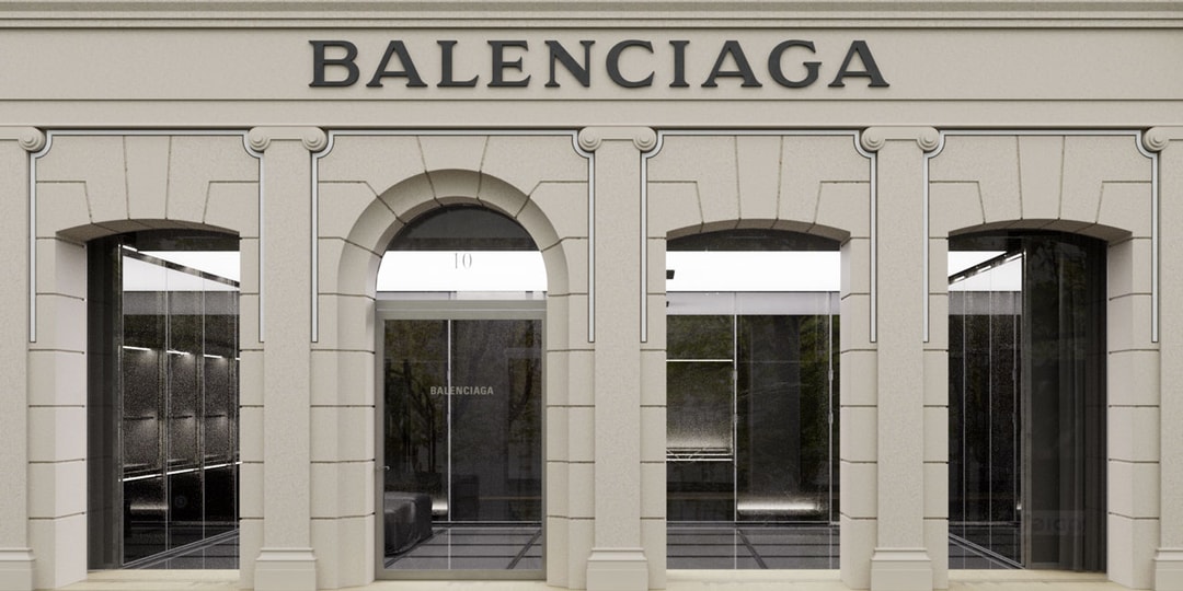 Balenciaga объявляет об открытии своего магазина высокой моды