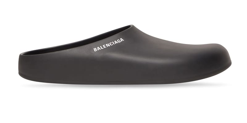 Balenciaga Pool Closed Slide Hypebeast