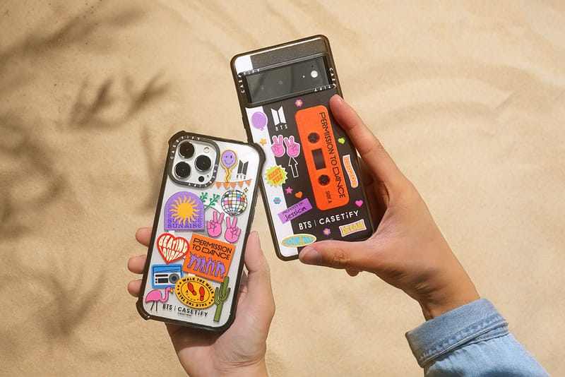 CASETiFY x BTS Permission to Dance Tech Collaboration Hypebeast