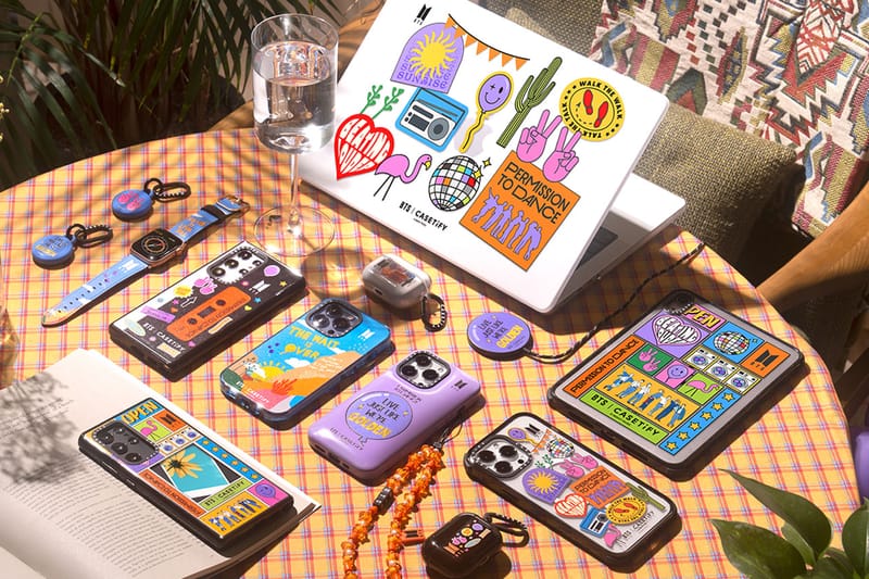 CASETiFY x BTS “Permission to Dance” Tech Collaboration